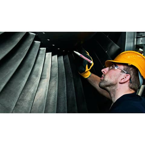 Marcatore a vernice edding 750 punta conica 2-4 mm giallo E-750 005